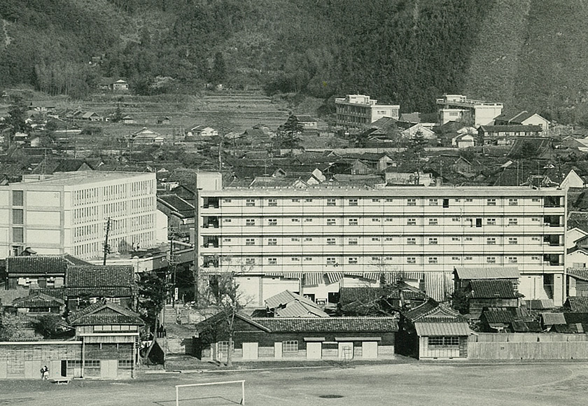 中河原アパート第一期、第二期（昭和37年、38年）